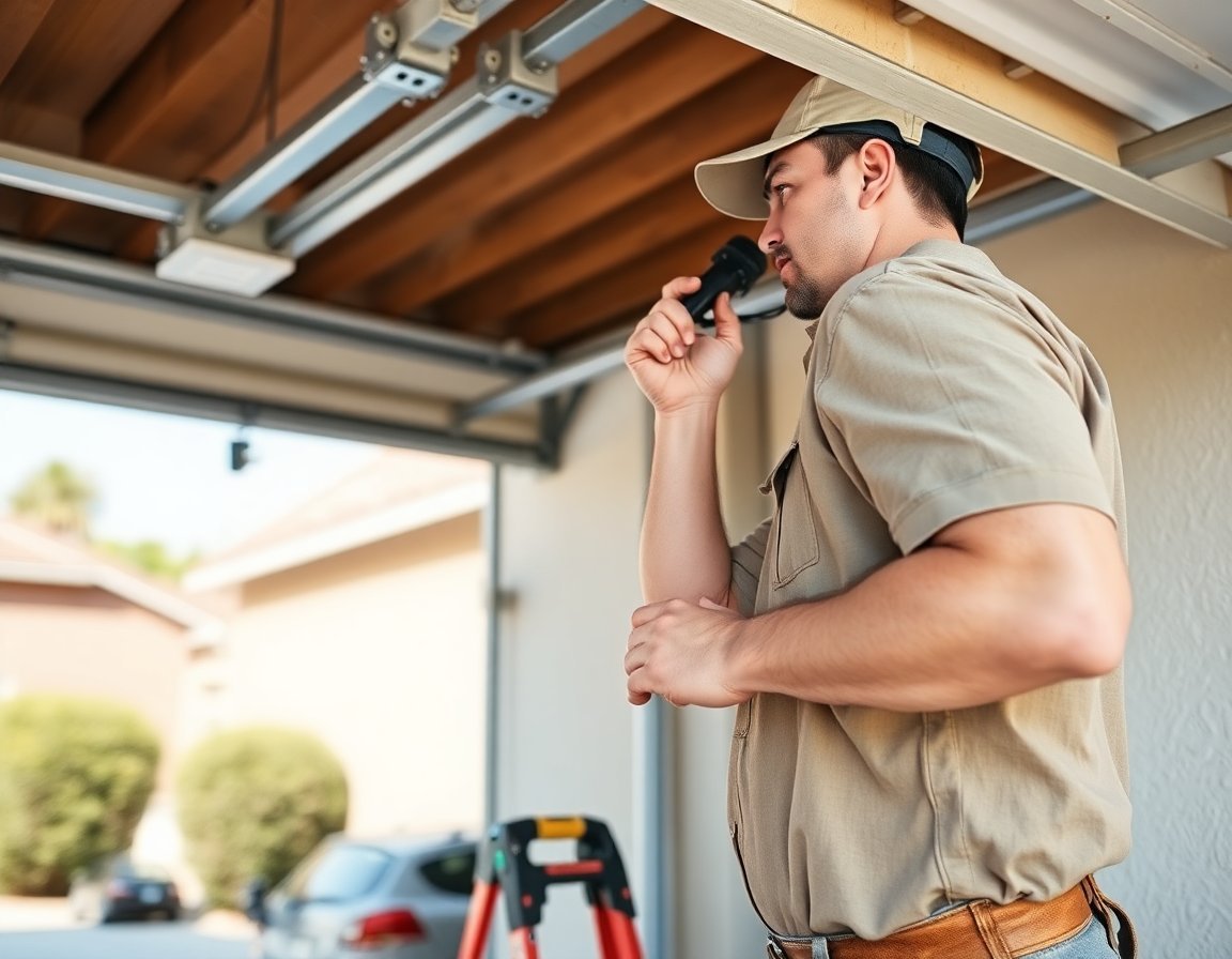 Broken Garage Door Spring Replacement in Glendale, Arizona