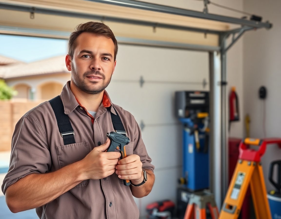 Garage Door Tune-Up in Surprise, Arizona