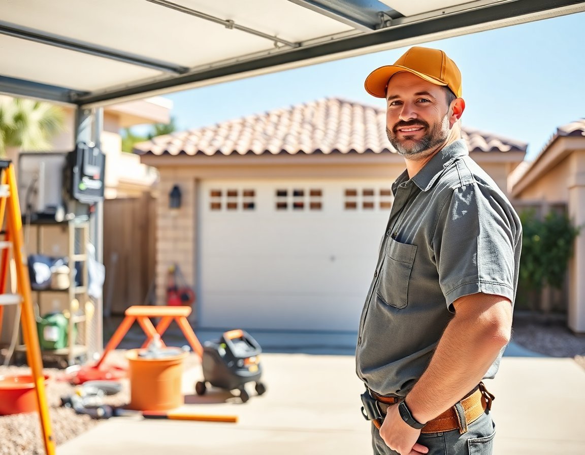 Commercial Garage Door Repair in Tempe, Arizona