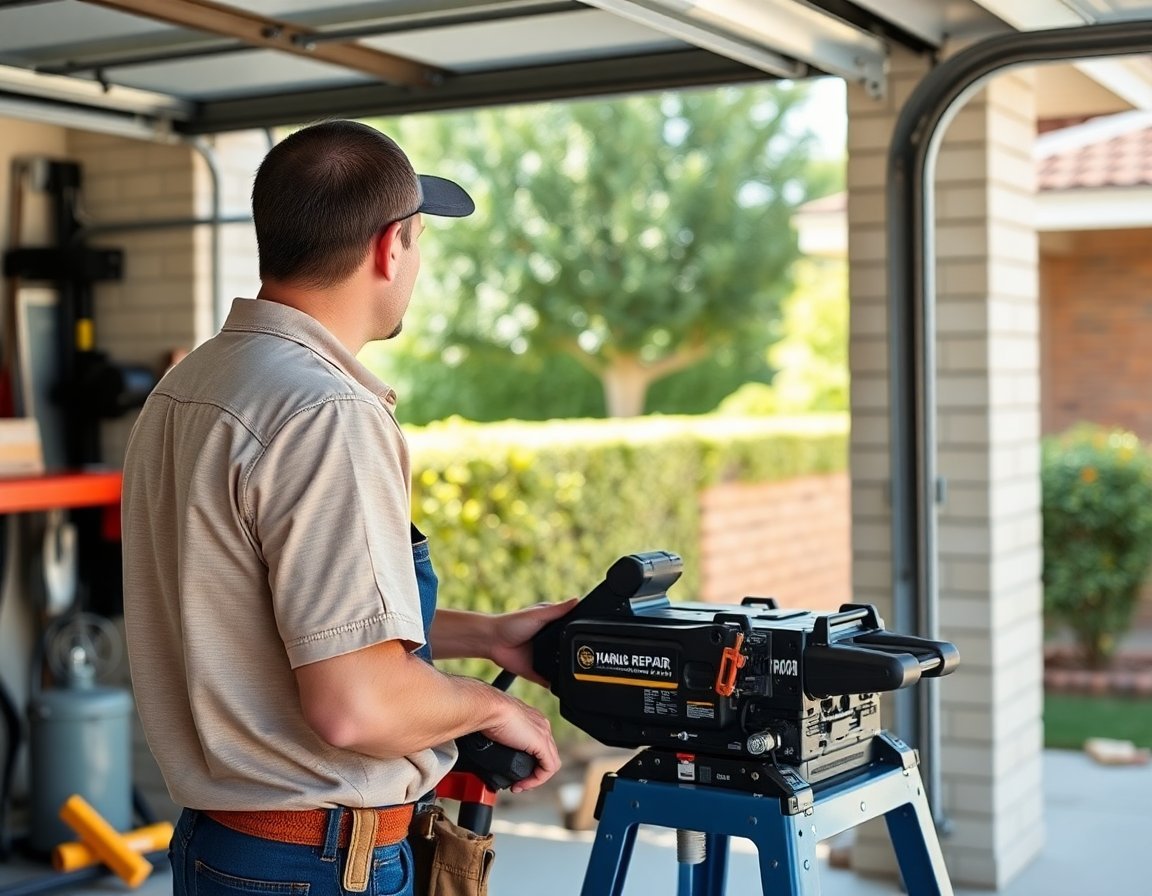 Garage Door Alignment in Tucson, Arizona